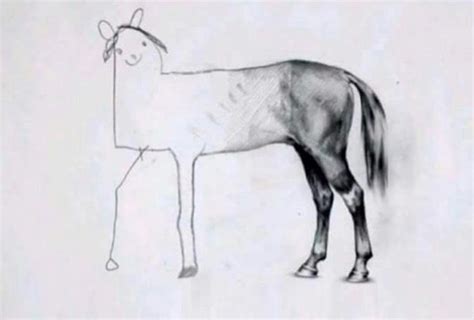 horse drawing quality meme